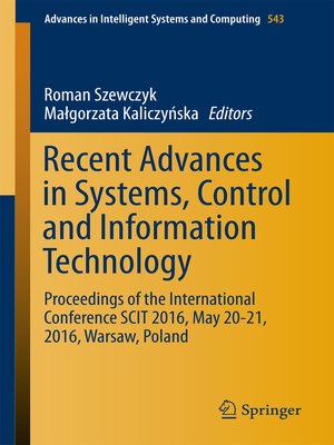 cover image of Recent Advances in Systems, Control and Information Technology
